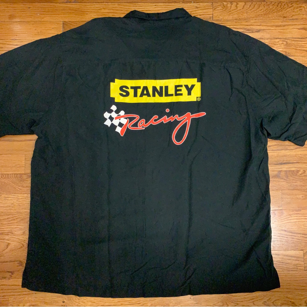 Evernham Motorsports Stanley Racing Nascar Pit Crew Track Shirt Jersey Logo Xxl